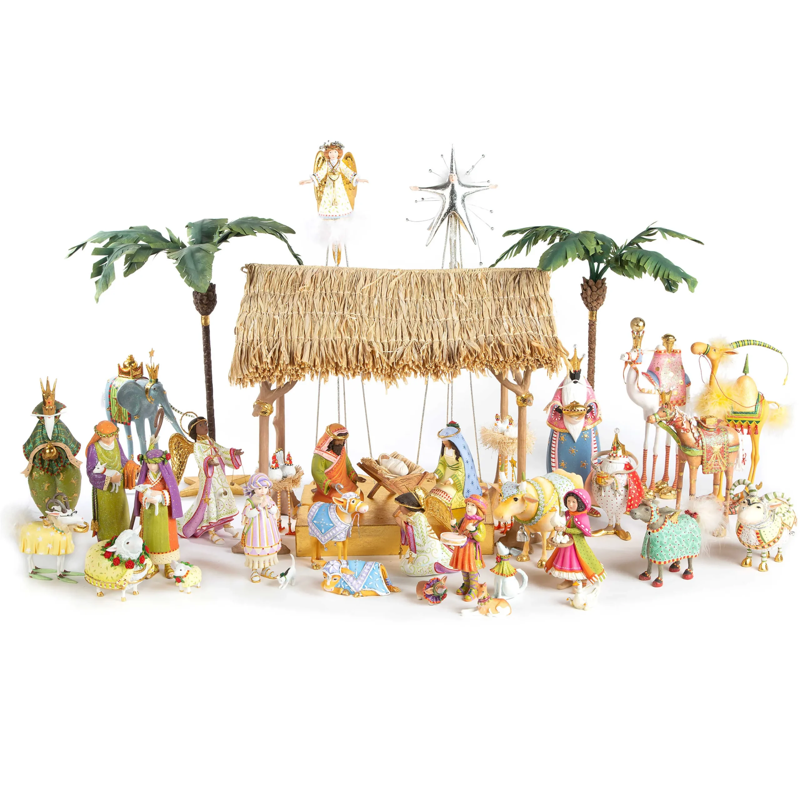 Patience Brewster Nativity World Magi Figures|MacKenzie-Childs Hot