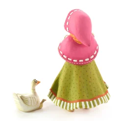 Patience Brewster Nativity Girl With Duck Figures|MacKenzie-Childs Hot