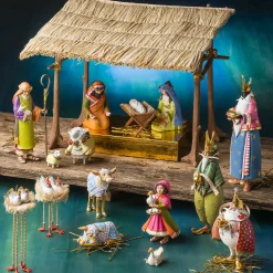 Patience Brewster Nativity Holy Family Figures|MacKenzie-Childs New