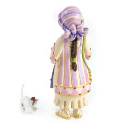 Patience Brewster Nativity Piping Girl With Kitten Figures|MacKenzie-Childs Hot