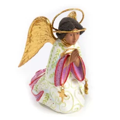 Patience Brewster Nativity World Praying Angel Figure|MacKenzie-Childs Online