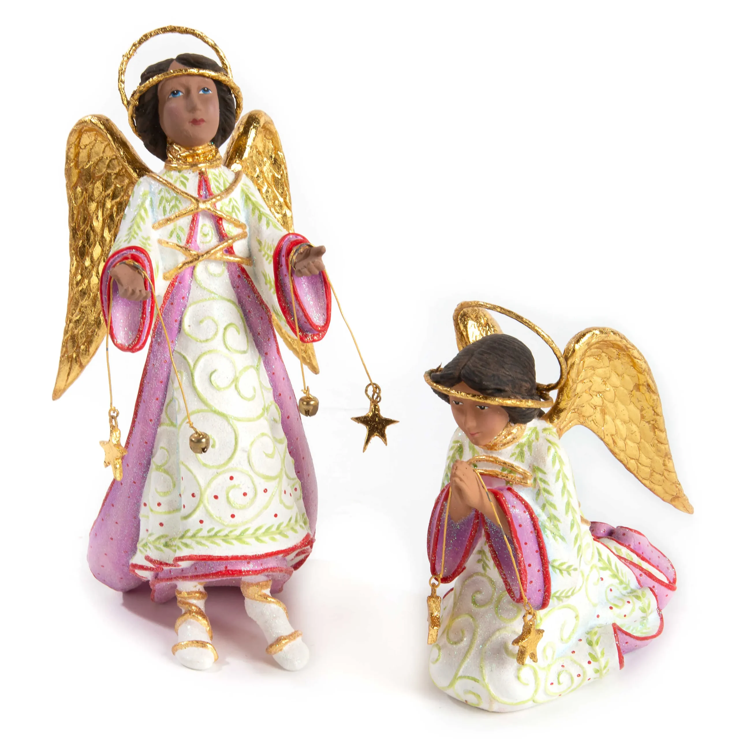 Patience Brewster Nativity World Rejoicing Angel Figure|MacKenzie-Childs Clearance