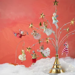 Patience Brewster Paradise Angel Ornament Display Tree|MacKenzie-Childs Hot
