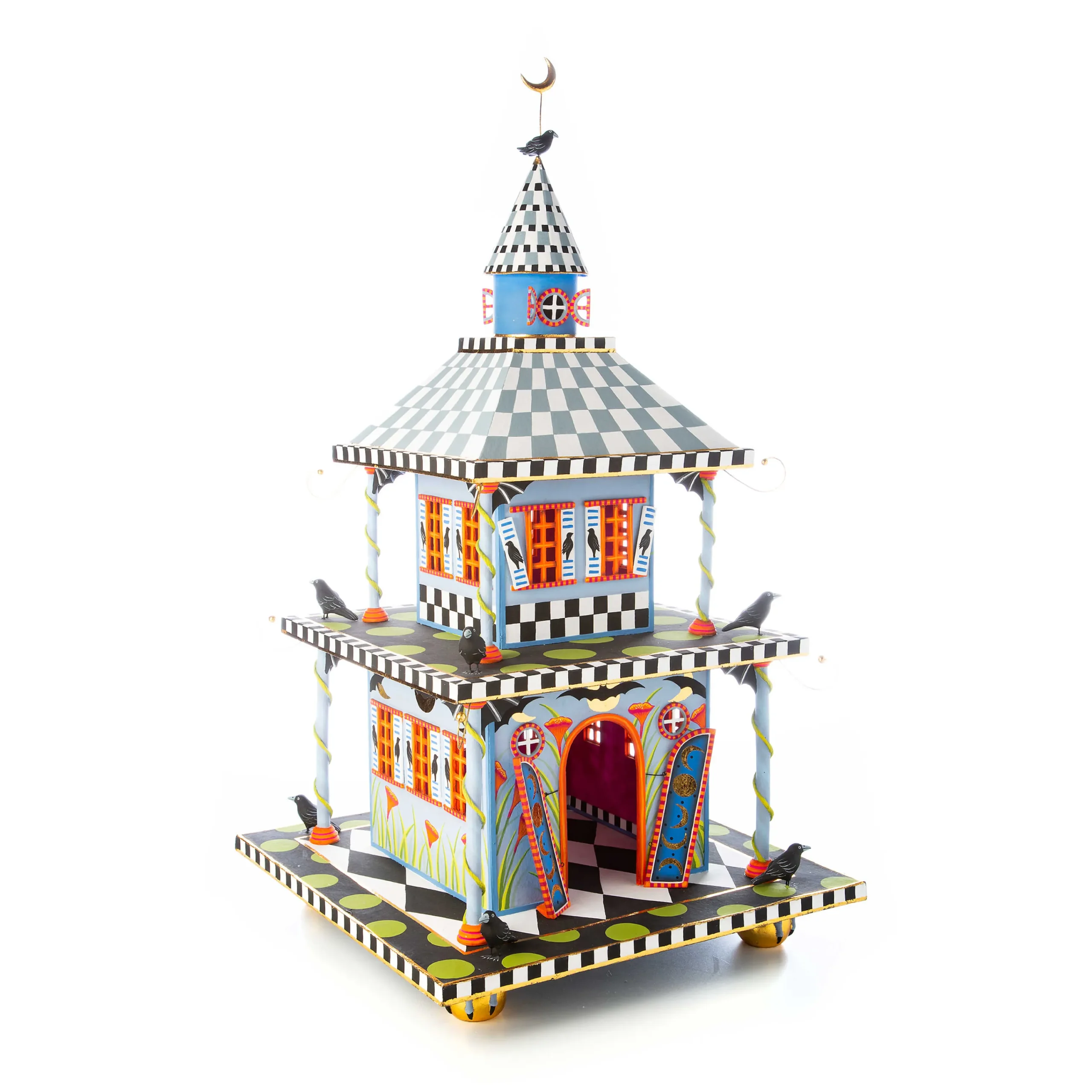 Patience Brewster Spooky House Display|MacKenzie-Childs