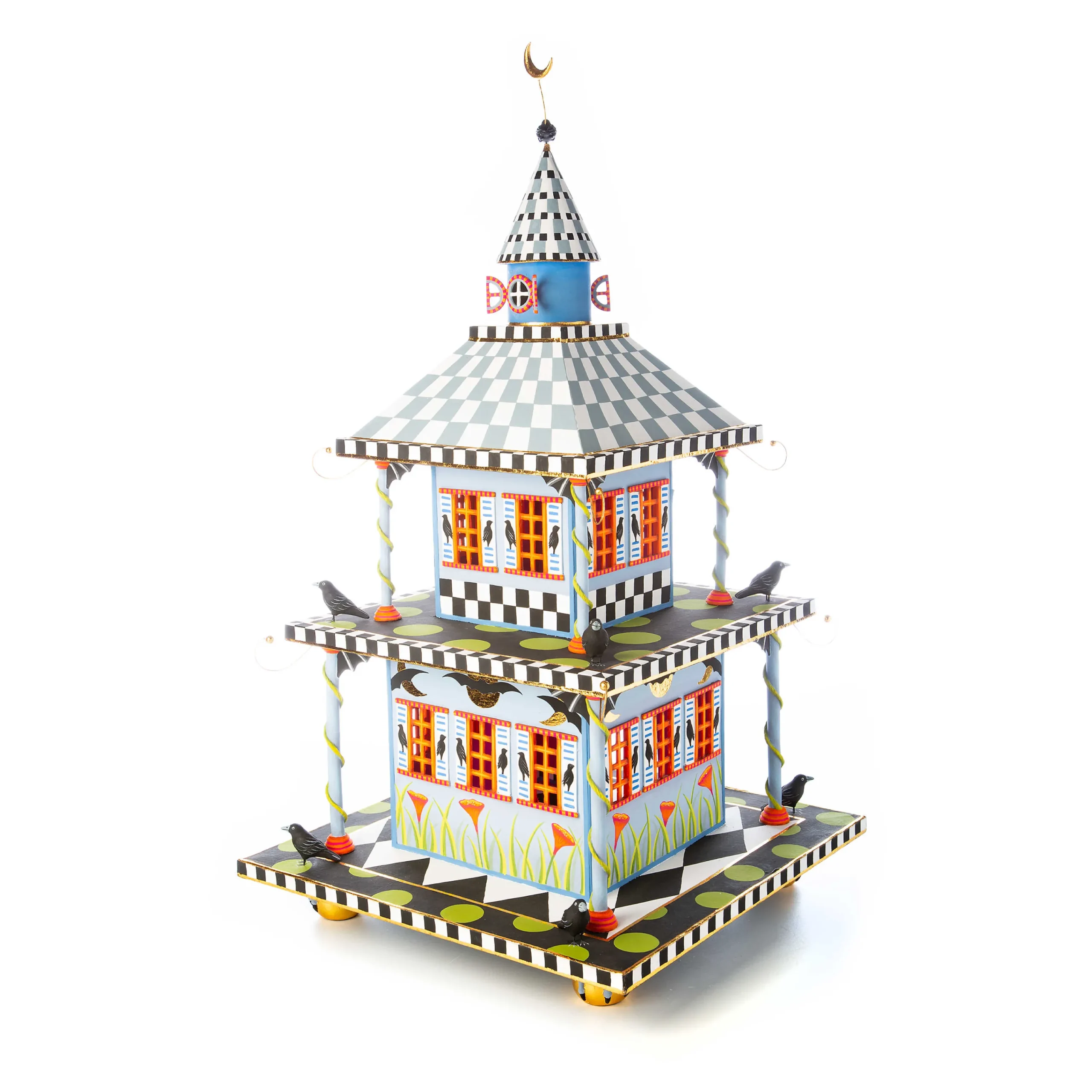 Patience Brewster Spooky House Display|MacKenzie-Childs