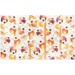 Peaches & Anemones Floor Mat - 3' X 5'|MacKenzie-Childs Clearance