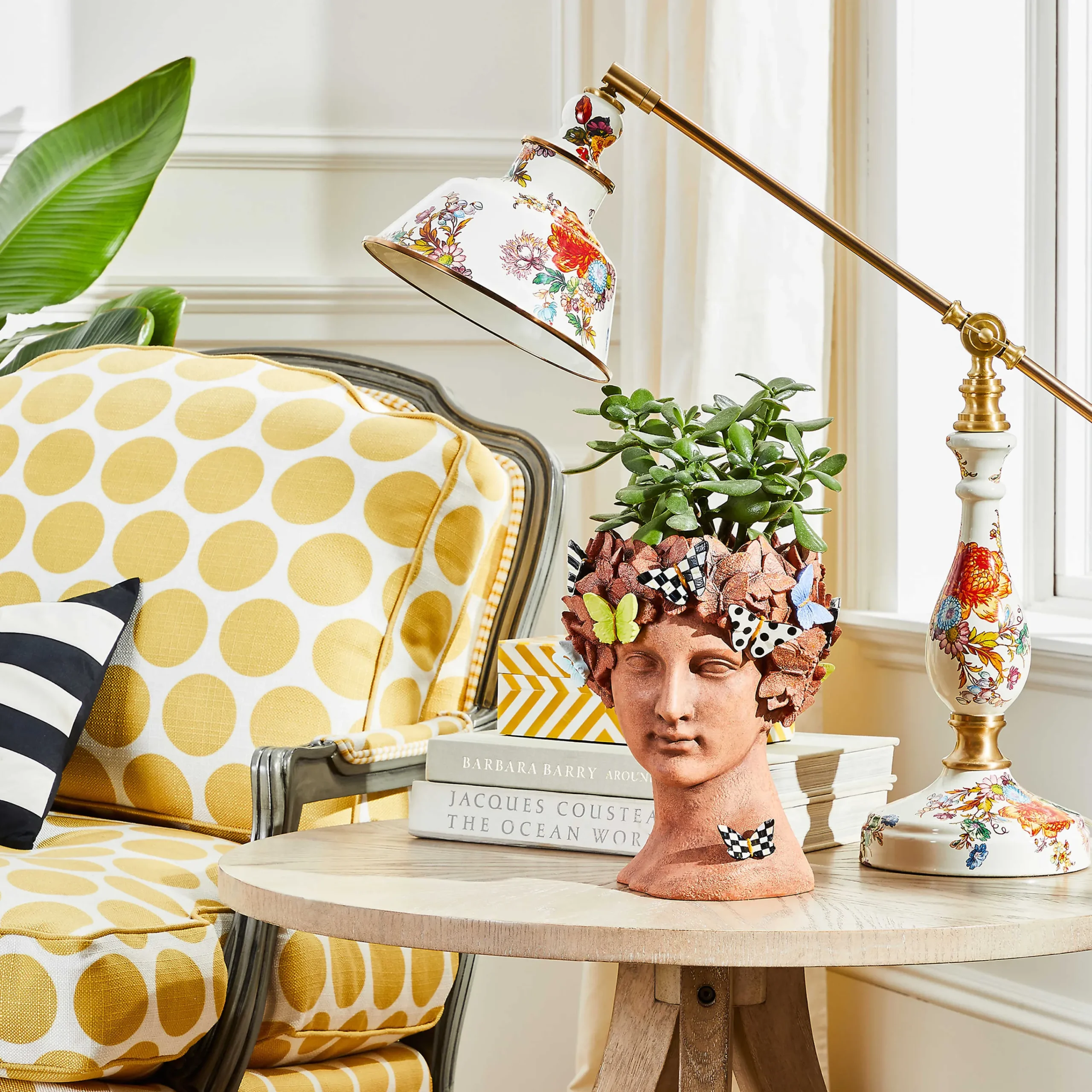 Persephone Bust Planter - Small|MacKenzie-Childs Hot