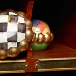 Petit Four Round Knob - Harlequin|MacKenzie-Childs Clearance