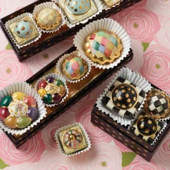 Petit Four Round Knob - Harlequin|MacKenzie-Childs Clearance