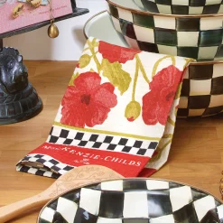 Poppy Dish Towel|MacKenzie-Childs Hot