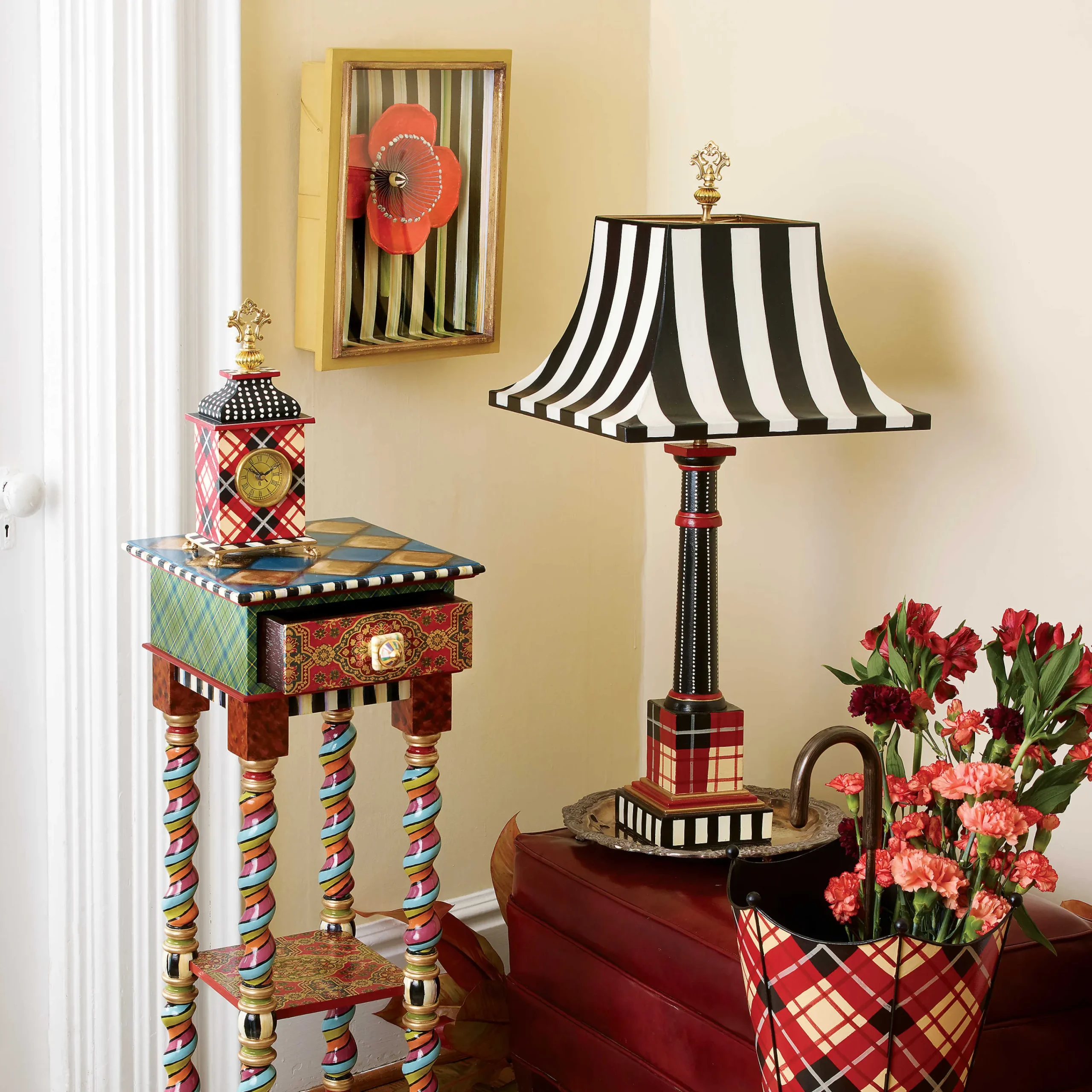 Poppy Shadow Box|MacKenzie-Childs Sale