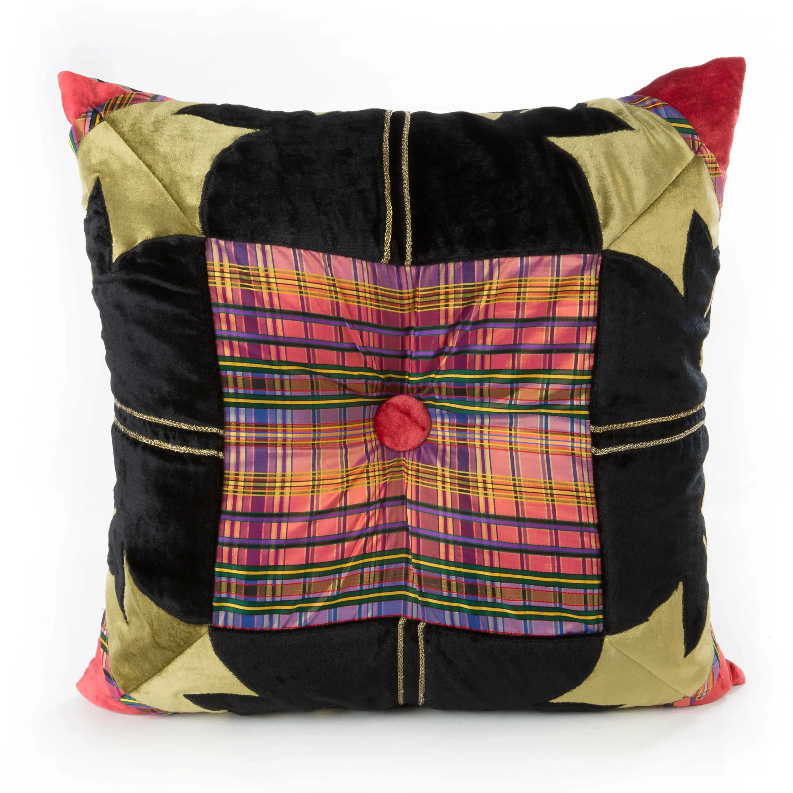 Portobello Road Square Pillow|MacKenzie-Childs Discount