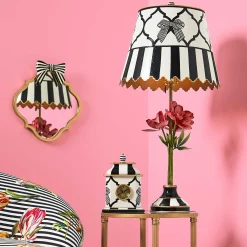 Pretty As A Bow Clock|MacKenzie-Childs