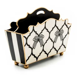 Pretty As A Bow Magazine Rack|MacKenzie-Childs New