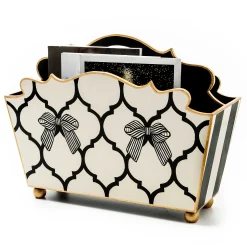 Pretty As A Bow Magazine Rack|MacKenzie-Childs New