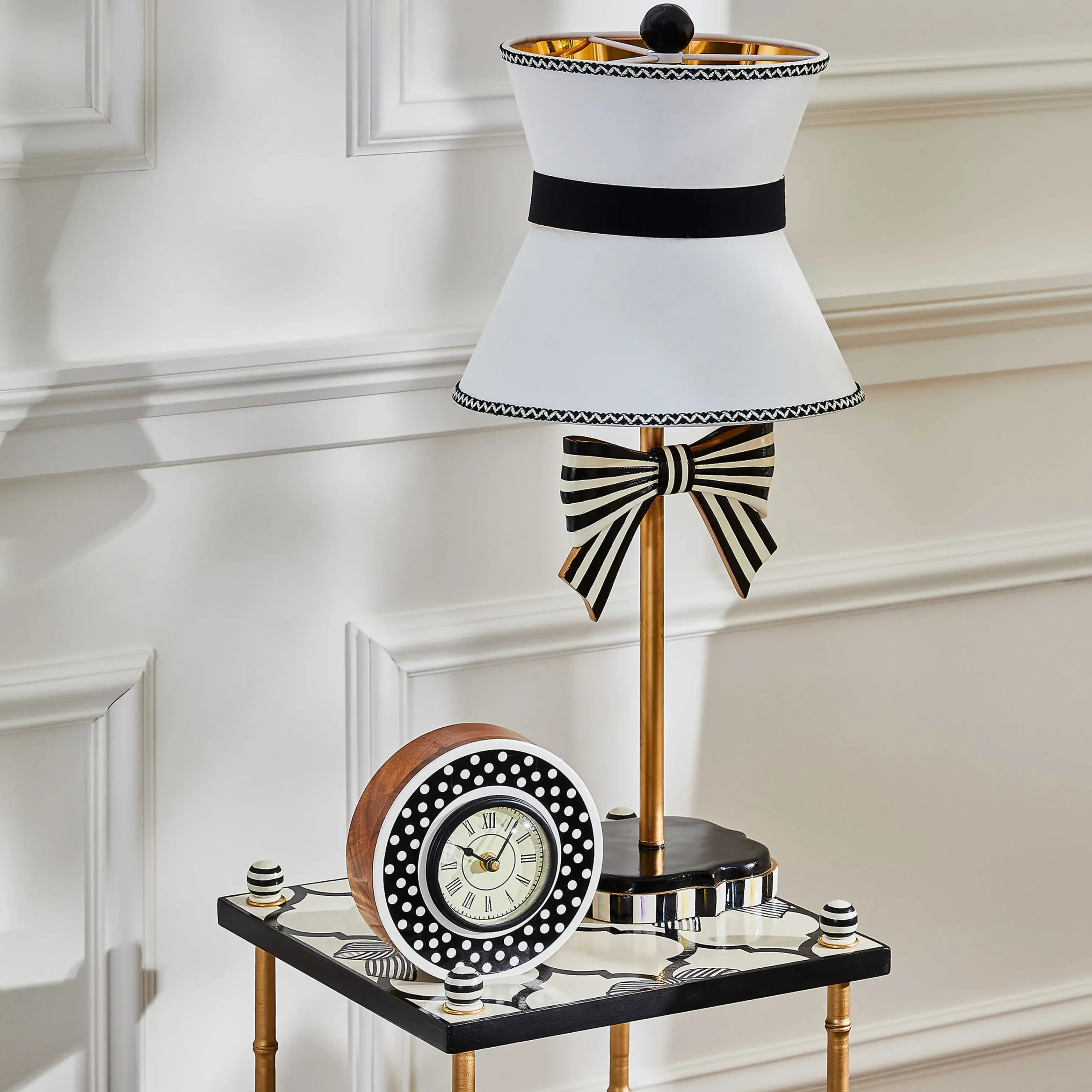 Pretty As A Bow Table Lamp|MacKenzie-Childs Best