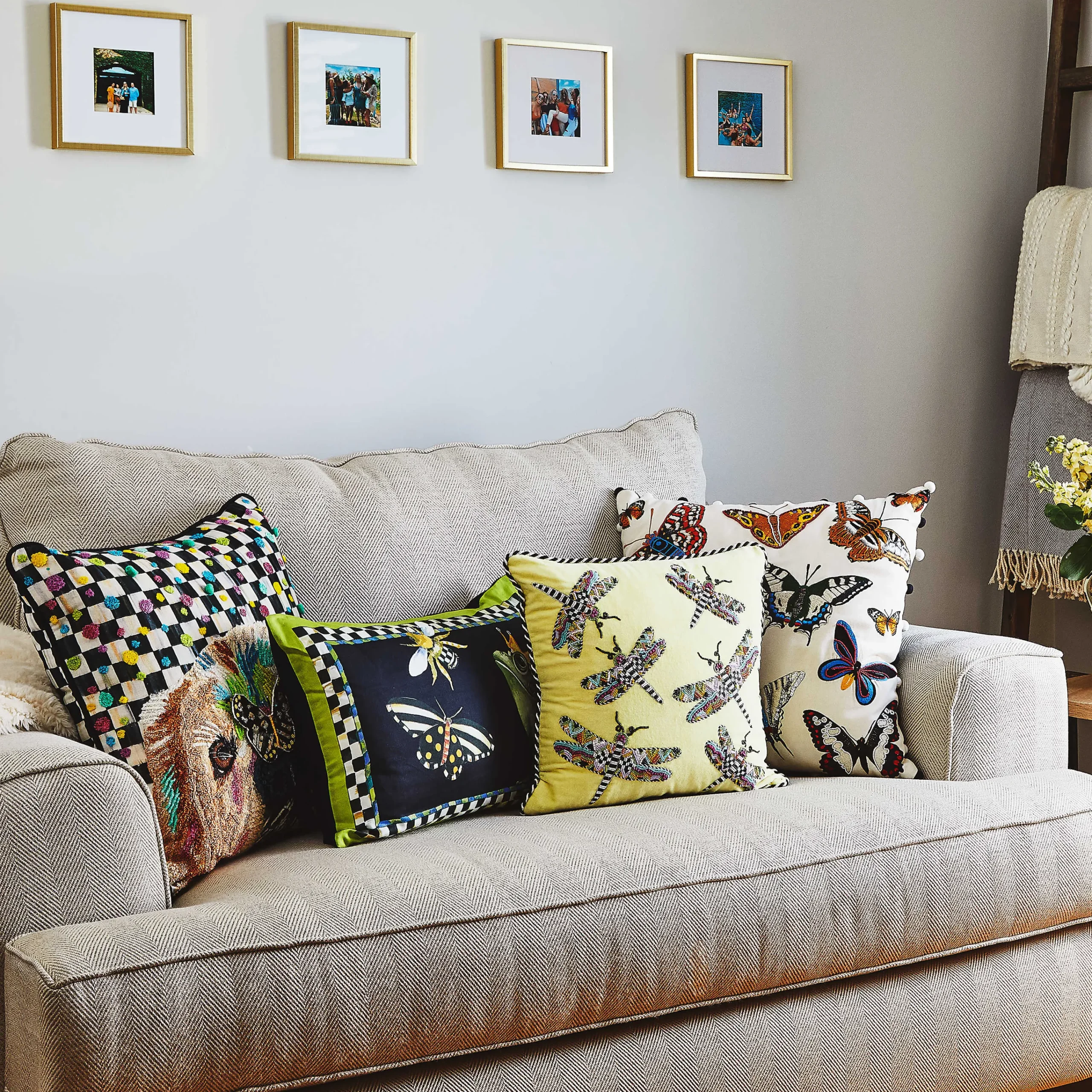 Puppy Dot Pillow|MacKenzie-Childs Best