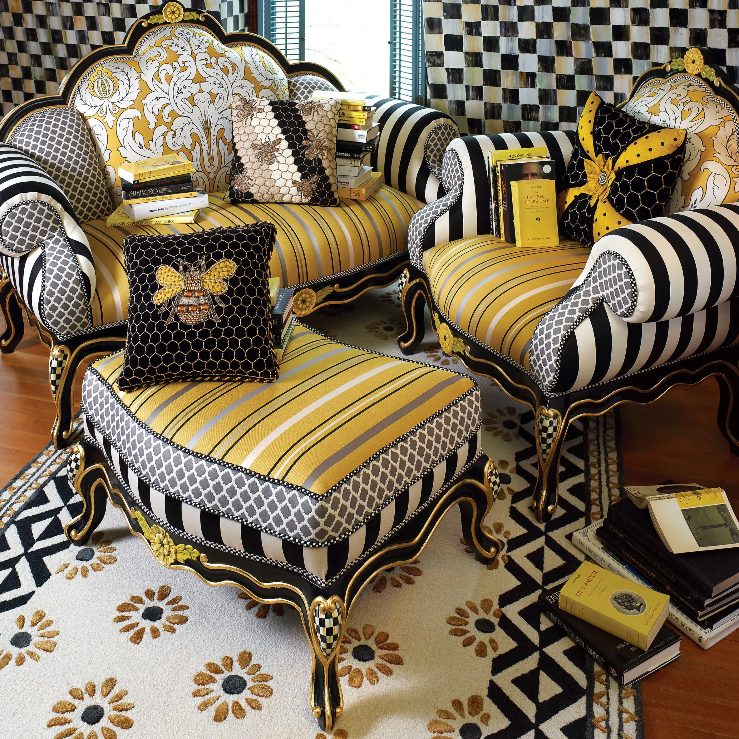Queen Bee Chair|MacKenzie-Childs
