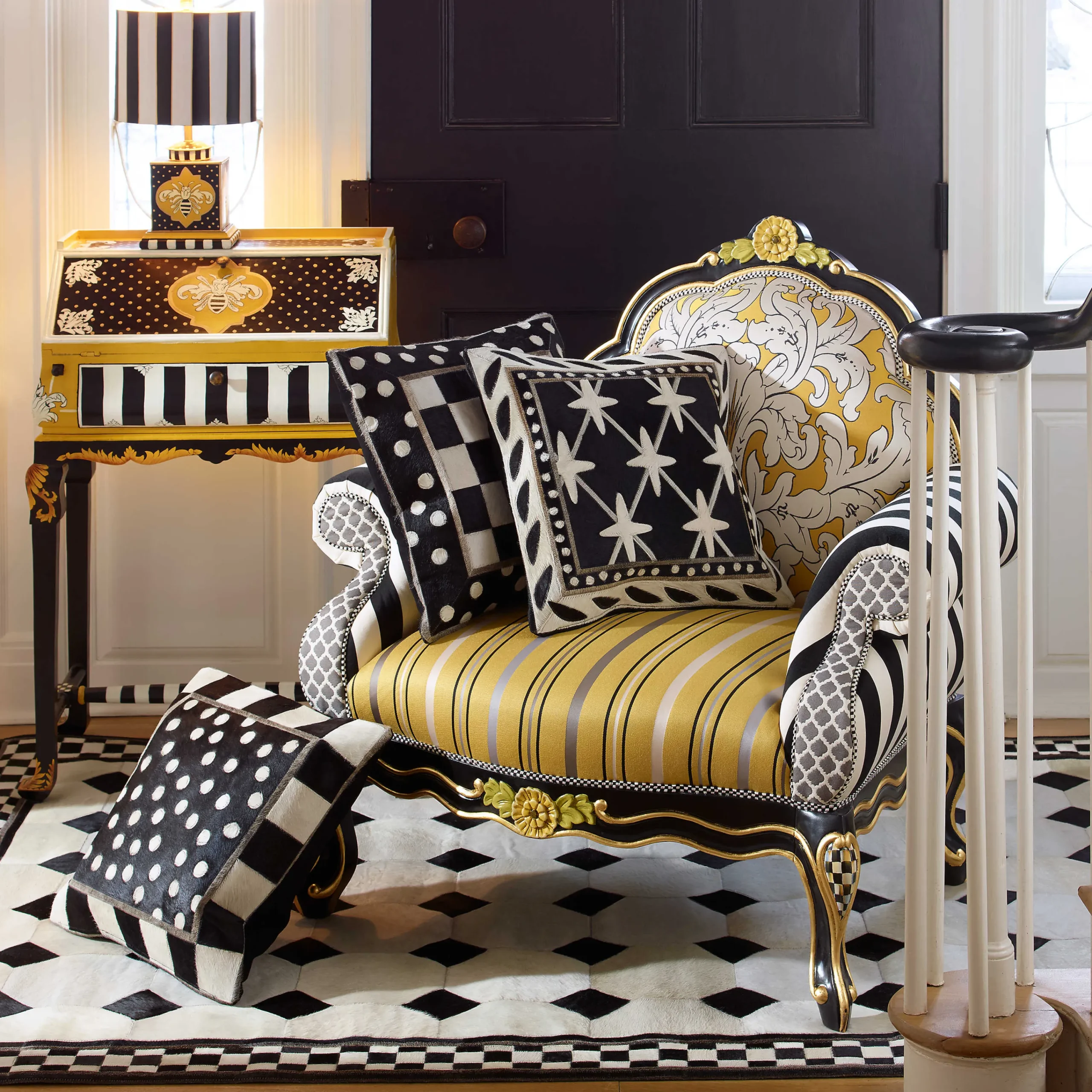Queen Bee Chair|MacKenzie-Childs