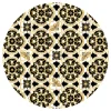 Queen Bee Indoor/ Outdoor Rug - 6' Round|MacKenzie-Childs Best
