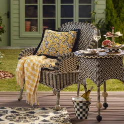 Queen Bee Indoor/Outdoor Rug - 3' X 5'|MacKenzie-Childs Outlet