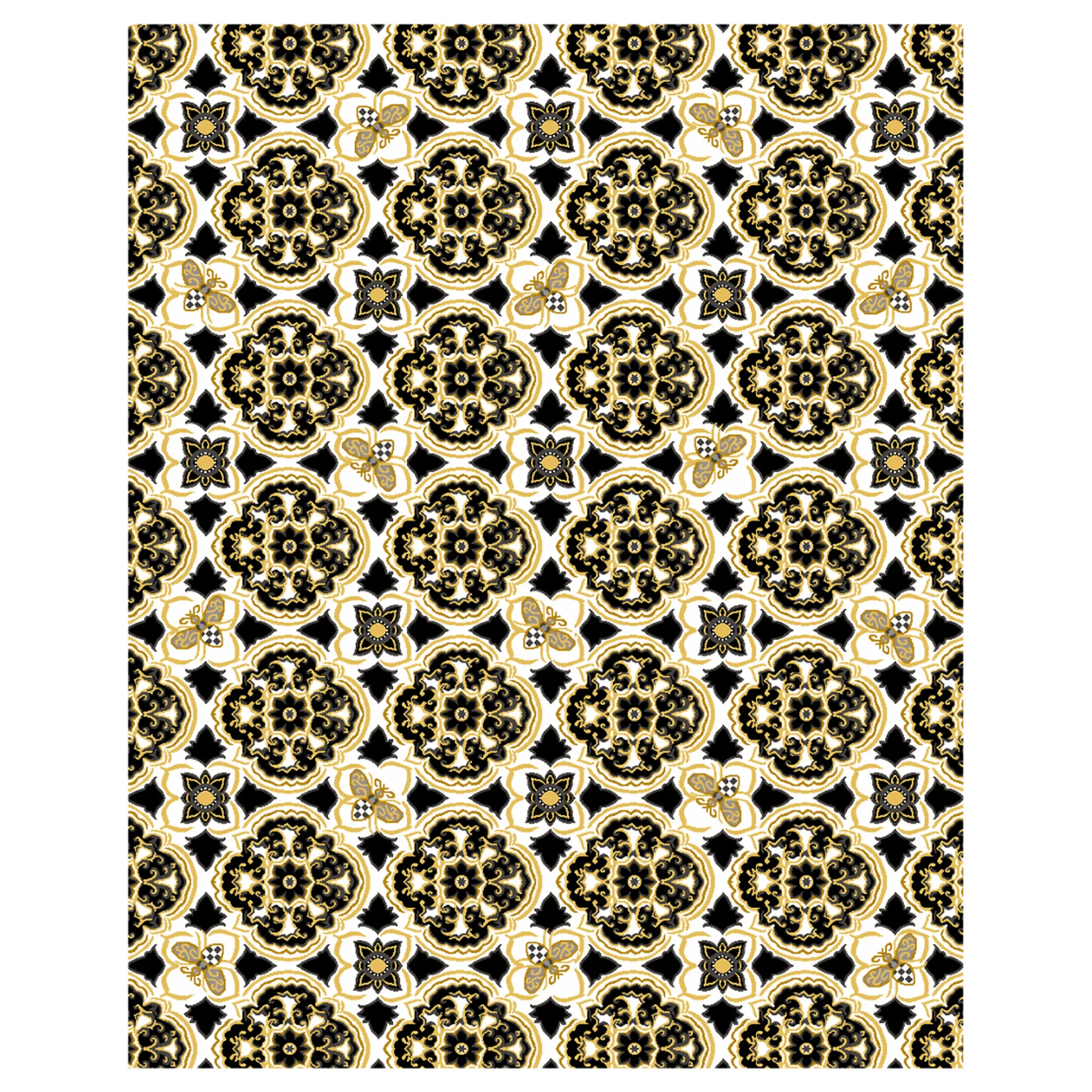 Queen Bee Indoor/Outdoor Rug - 8' X 10'|MacKenzie-Childs