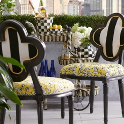 Queen Bee Outdoor Dining Chair|MacKenzie-Childs Best