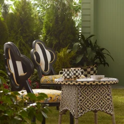 Queen Bee Outdoor Dining Chair|MacKenzie-Childs Best