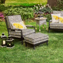 Queen Bee Outdoor Lumbar Pillow|MacKenzie-Childs Clearance
