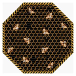 Queen Bee Rug - 6' Octagon|MacKenzie-Childs Discount
