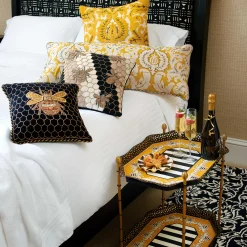 Queen Bee Tray Table|MacKenzie-Childs Discount