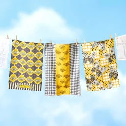 Queen Bee Woven Dish Towel|MacKenzie-Childs Online