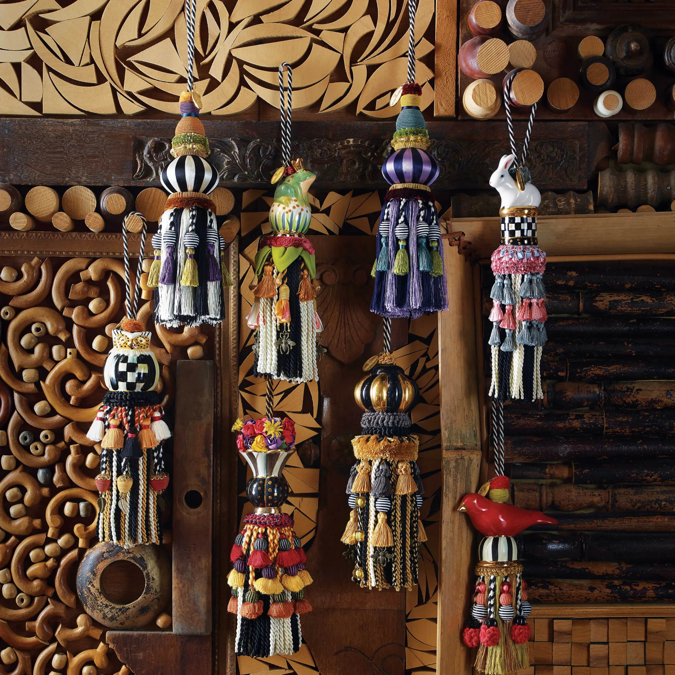 Rabbit Tassel - Courtly Check|MacKenzie-Childs Discount