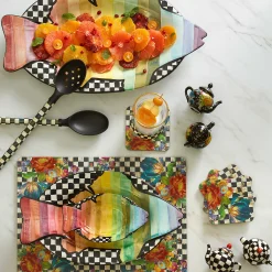 Rainbow Fish Small Dish|MacKenzie-Childs Online