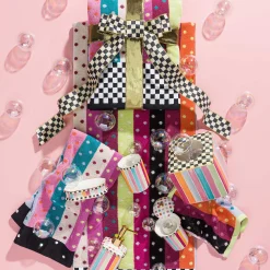 Ribbon & Dot Boutique Tissue Box Holder|MacKenzie-Childs Best