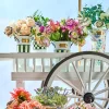 Rose Eucalyptus Bundle - White|MacKenzie-Childs Online