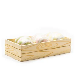 Rose Garden Stripe Eggs - Set Of 3|MacKenzie-Childs Best