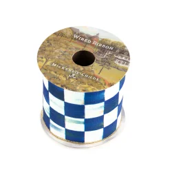 Royal Check 4" Ribbon|MacKenzie-Childs New