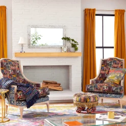 Royal Check Candlestick Lamp|MacKenzie-Childs Online