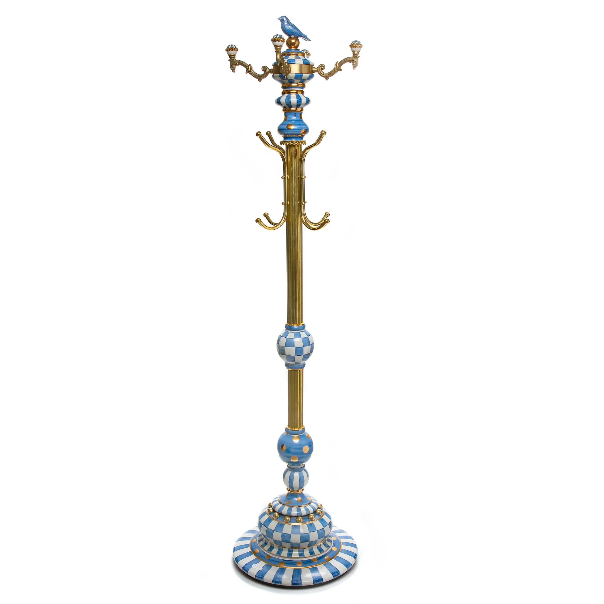 Royal Check Coat Perch|MacKenzie-Childs New