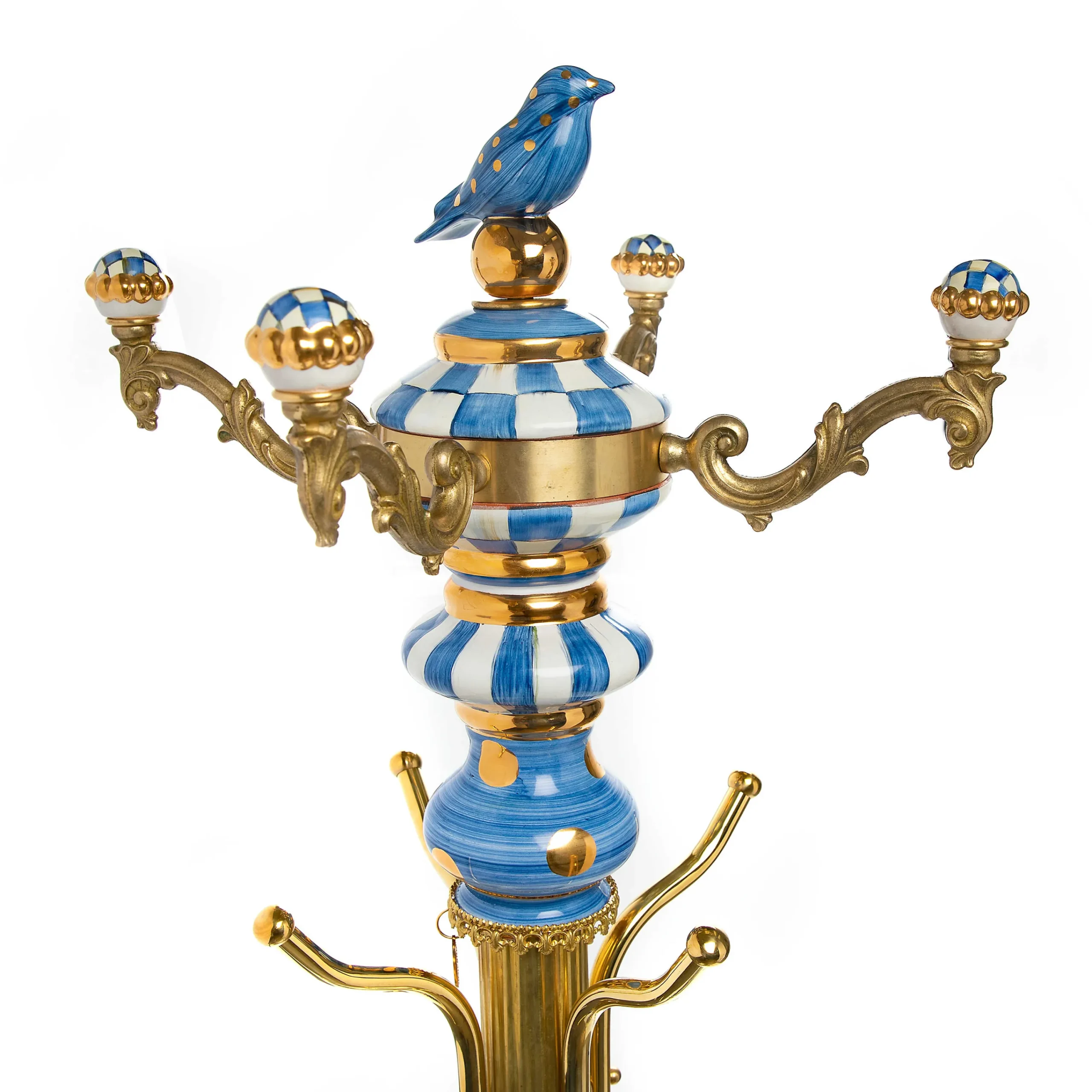 Royal Check Coat Perch|MacKenzie-Childs New