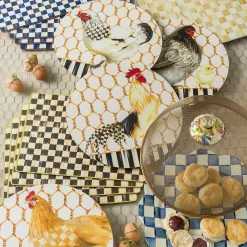 Royal Check Cork Back Placemats - Set Of 4|MacKenzie-Childs Best