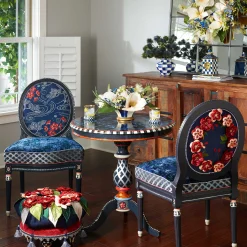 Royal Check Desk Clock|MacKenzie-Childs Best