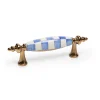 Royal Check Drawer Pull - Brass|MacKenzie-Childs Best