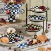 Royal Check Enamel Abundant Bowl|MacKenzie-Childs Best