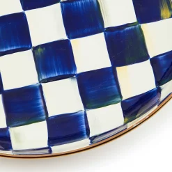 Royal Check Enamel Abundant Bowl|MacKenzie-Childs Best