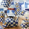 Royal Check Enamel Canister - Large|MacKenzie-Childs Best