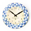 Royal Check Enamel Clock|MacKenzie-Childs Outlet