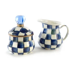 Royal Check Enamel Creamer|MacKenzie-Childs