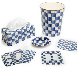 Royal Check Enamel Double Outlet Cover|MacKenzie-Childs Sale